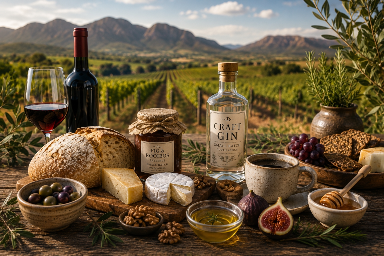 South African food and drink from local artisan makers and producers